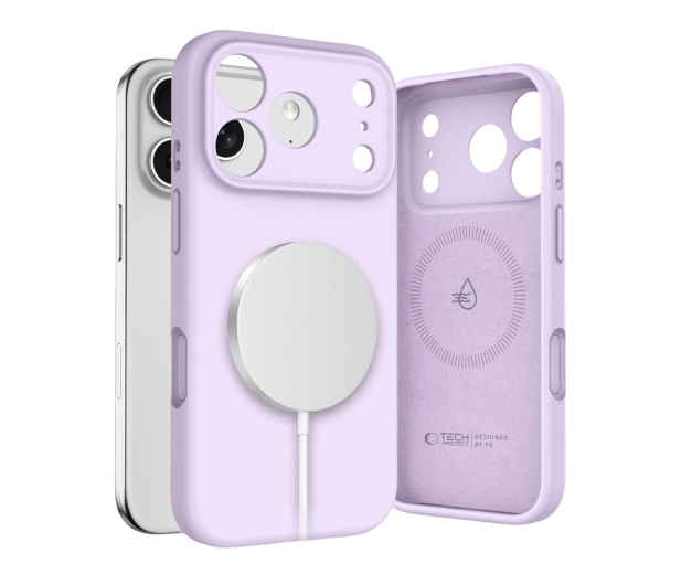 Tech-Protect Silicone Magsafe do Iphone 17 Pro Max Mauve - 1359716 - zdjęcie